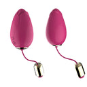Vibrador rosa con control remoto Huevo de rosa vibratorio