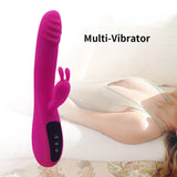 16-Mode Rabbit Vibrator| Waterproof Silicone Vibrating Dildos