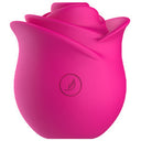 Chupador Vibrador Rosa Juguete Sexual de Pétalo de Rosa para Masaje Femenino