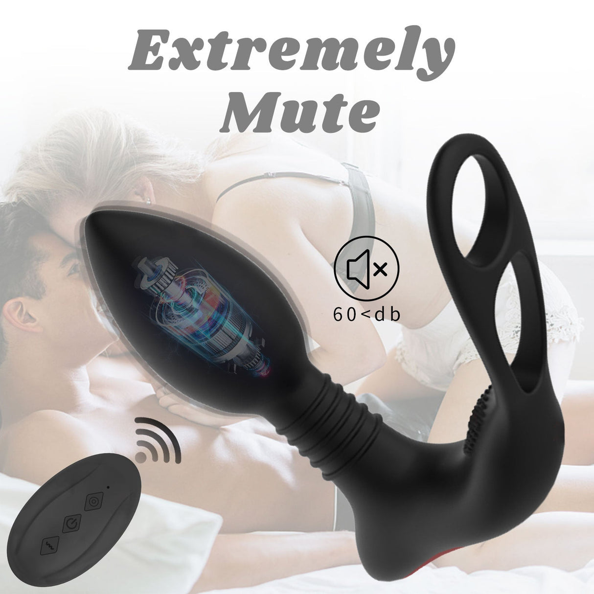 Prostate Massage 10 Frequency Vibrator Anal Plug