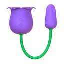 Rose Vibrador Estambre Vibrante Succión Masaje Clitoriano Huevo Vibrador