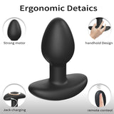 10 Frequency Electric Silicone Massage Remote Control Anal Plug