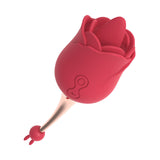 2 Motors & 10 Vibrations Rose Suction Vibrator Masturbation Massager