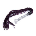 Dildo de cristal con látigo