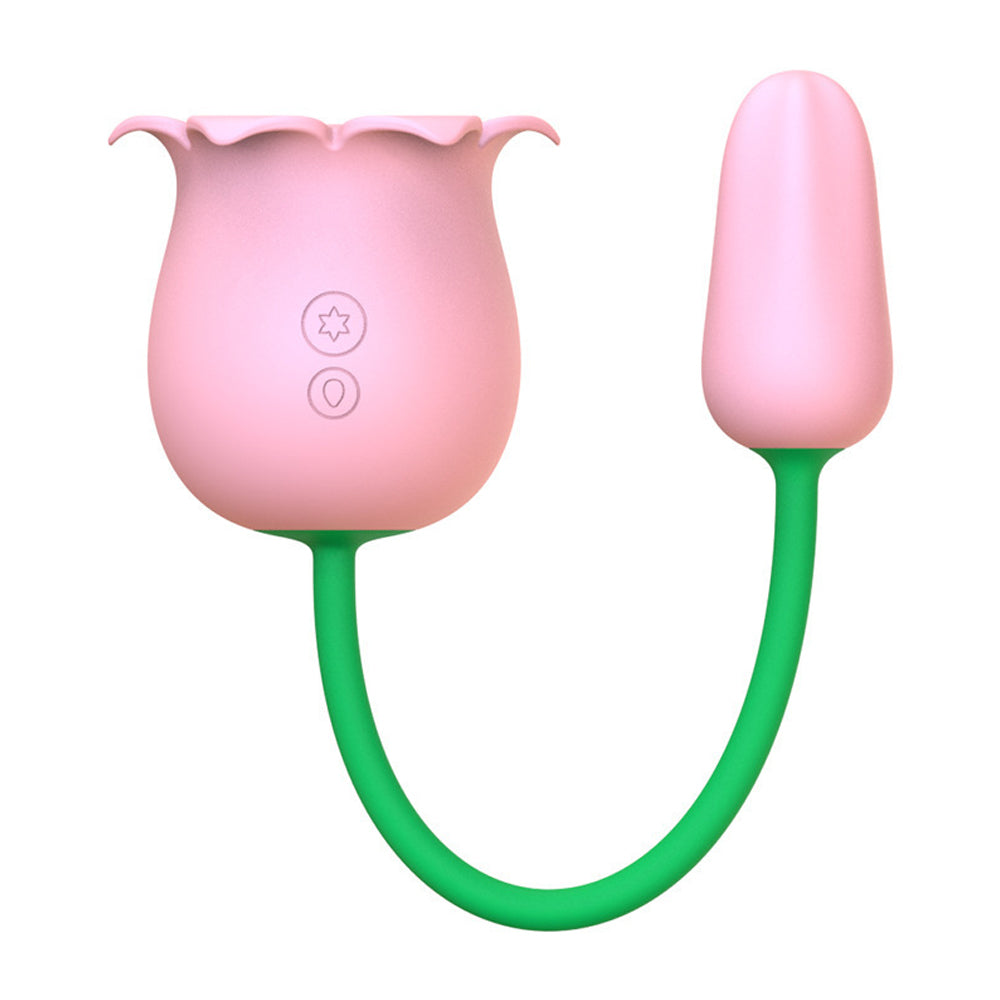 Rose Vibrator Stamen Vibrating Suction Clitoral Massage Vibrating Egg