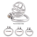 Stainless Steel Chastity Device Stealth Lock Adults Chastity Cages