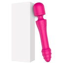 Vibrador de silicona de 7 frecuencias con varita mágica para punto G