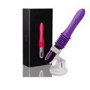 Vibrador dildo de empuje automático manos libres masajeador de estimulación del punto G