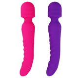 Magnetic Magic Wand Rechargeable  Silicone Vibrating Dildos