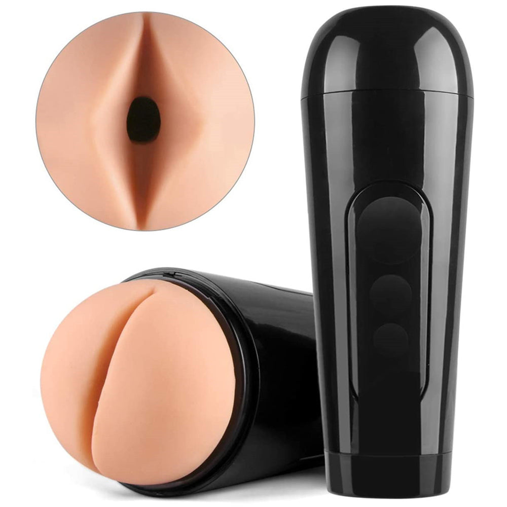 Best Pocket Pussies Silicone Full Wrap Suction Blowjob Simulator-4
