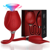 Rose Suction Vibrator Multiple Pleasure Vibrating Suction Egg Vibrator