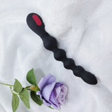 Silicone Anal Plug Beads 9 Frequency Strong Shock Electric Anal Plug