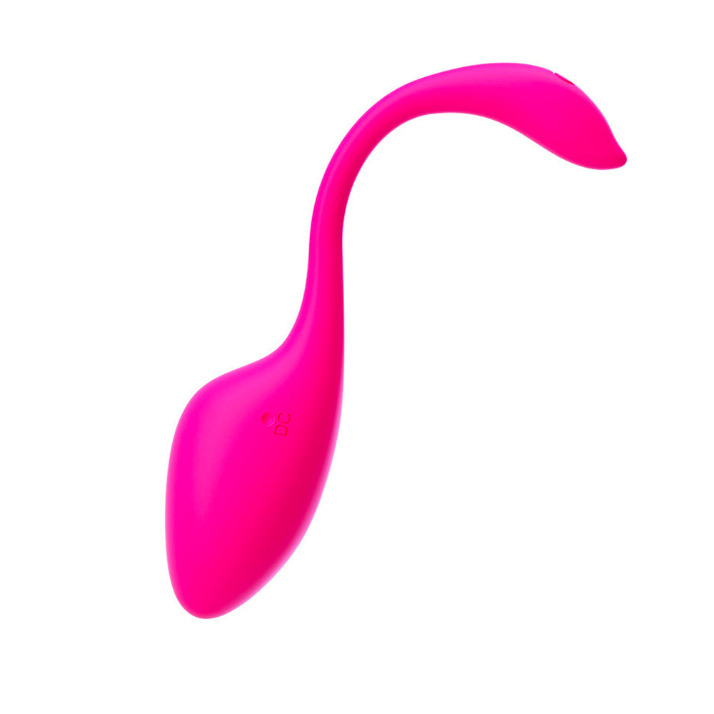 Pink vibrating dildo - bluetooth vibrator Edition