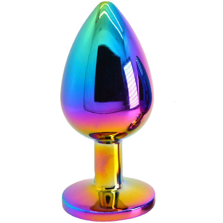 Jewel Butt Plug | Colorful Metal Butt Plug Portable Gem Butt Plug Set