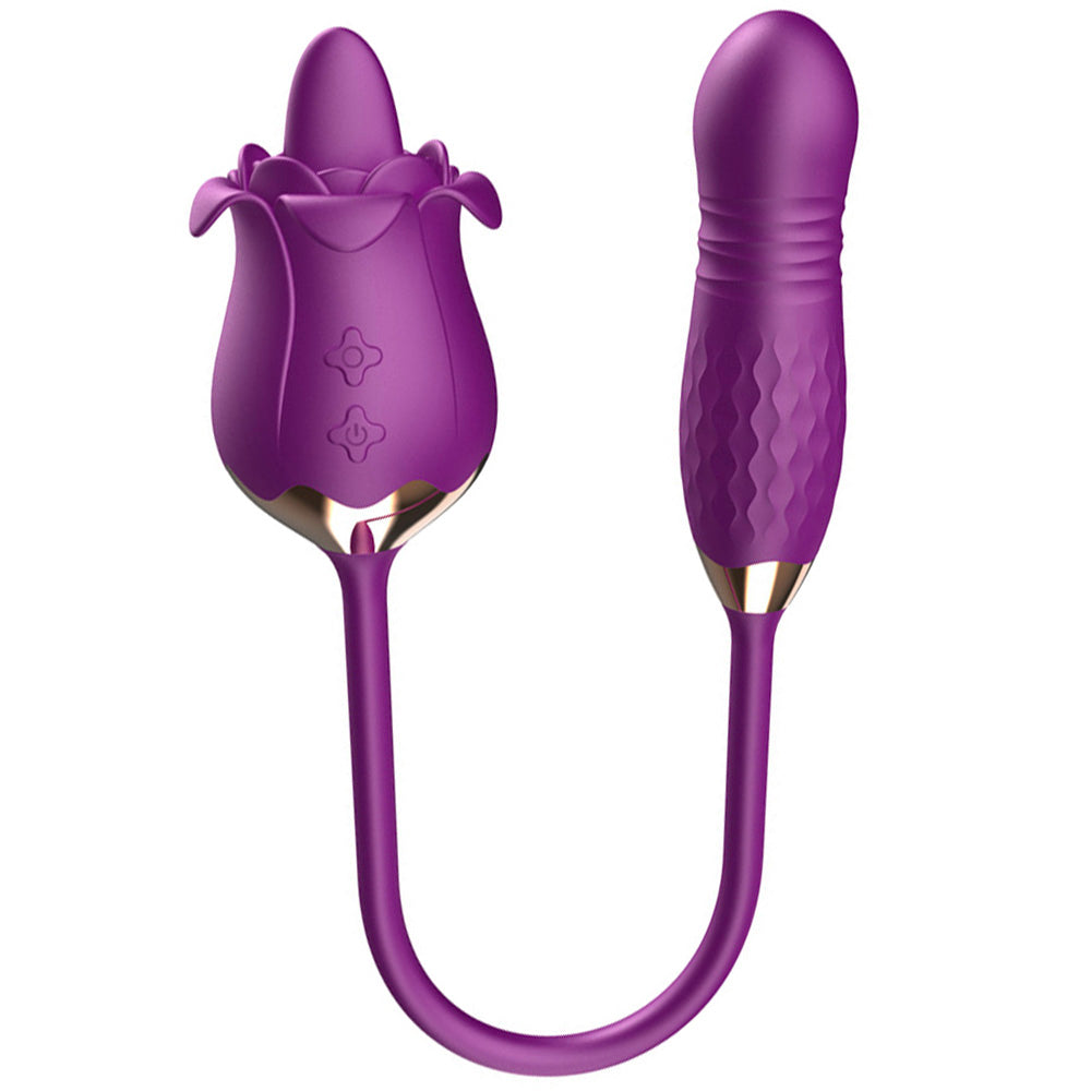 Rose Tongue Licking Vibrator