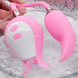 Rose Vibrator With Vibrating Egg Female Masturbation Vibrating Suction