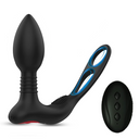 Masaje de Próstata Vibrador de 10 Frecuencias Enchufe Anal