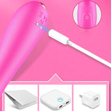 Electric Tongue Vibrator - Female Masturbators Tongue Licking Pink Dildo