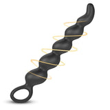 Extra Long Vibrating Beads Butt Plug