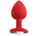 Tapa Anal Vibratoria de Silicona para Masturbación