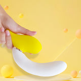 Banana Vibrating Dildos Spin G-spot Suck Telescoping Dildo-3