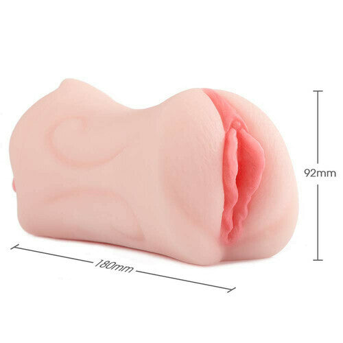 Super Soft Realistic Pocket Pussy Pink Mouth Blowjob Masturbation-7