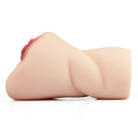 Fat Lips 3D channel Pocket Pussy Anal Realistic Blowjob Blowjob Toy-4
