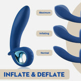 10 Vibration Modes Inflatable Anal Vibrator