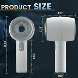 Showeggs 3 Strong Telescoping Sucking Handheld Automatic Male Sex Toy