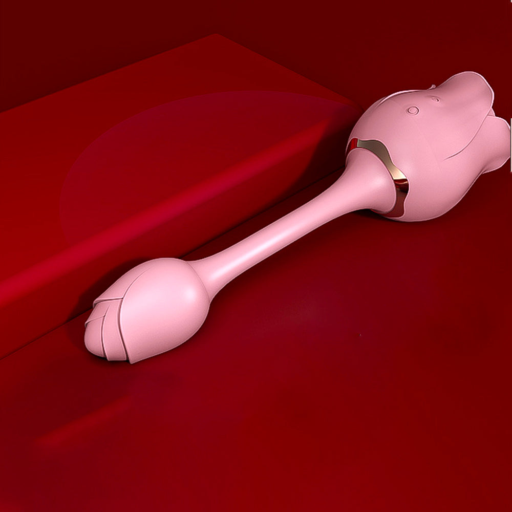 Rose Toy Double Breast Clit Stimulation Rose Masturbator | Dildos Clitoral Stimulator