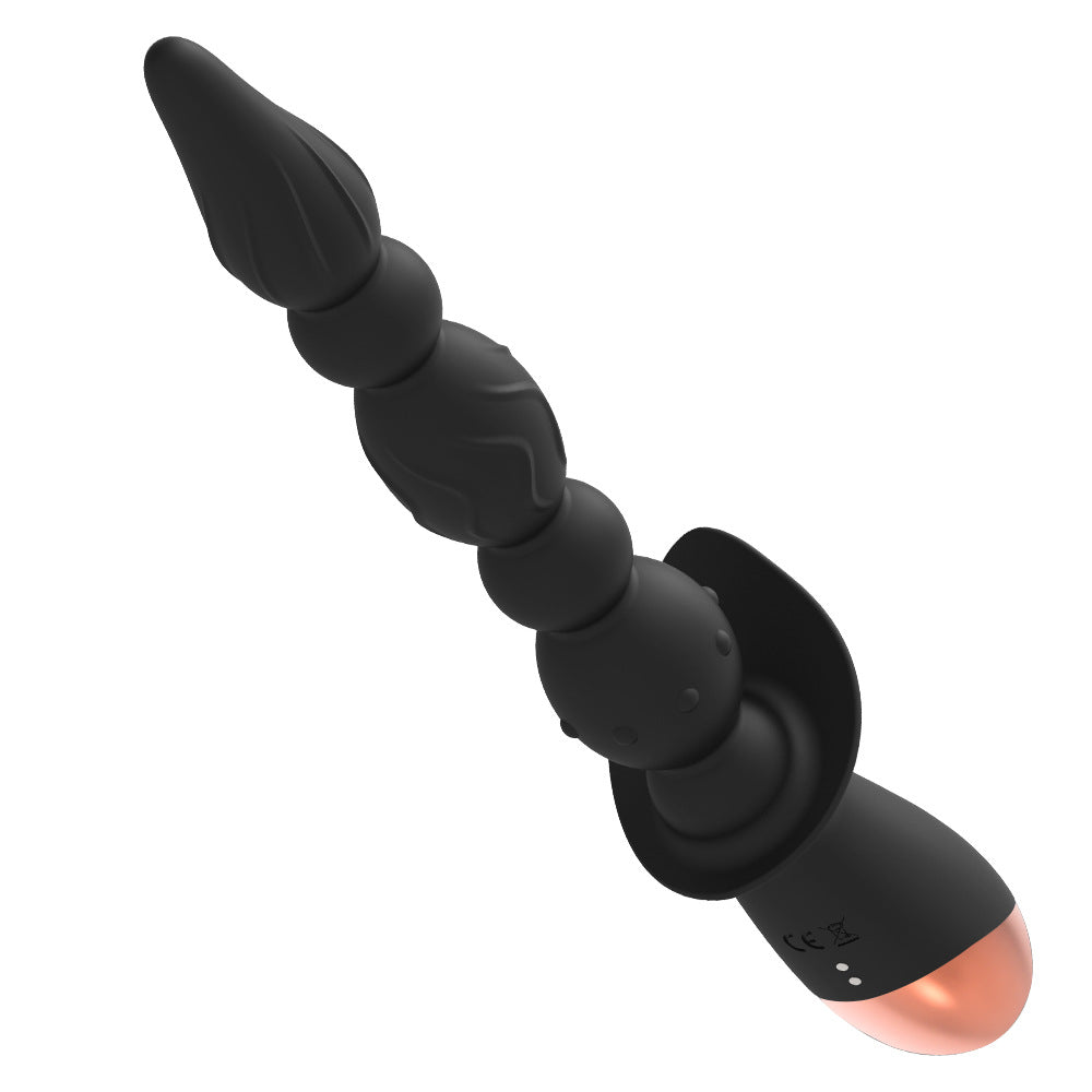 Strong Shock Lianzhu Silicone Pull Bead Back Court Anal Plug