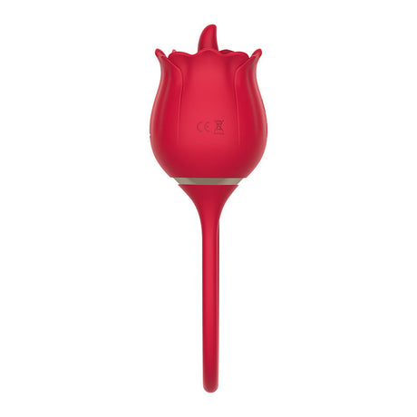 Rose Vibrator Tongue Licking Clitoris Stimulation Vibrating Rose-7