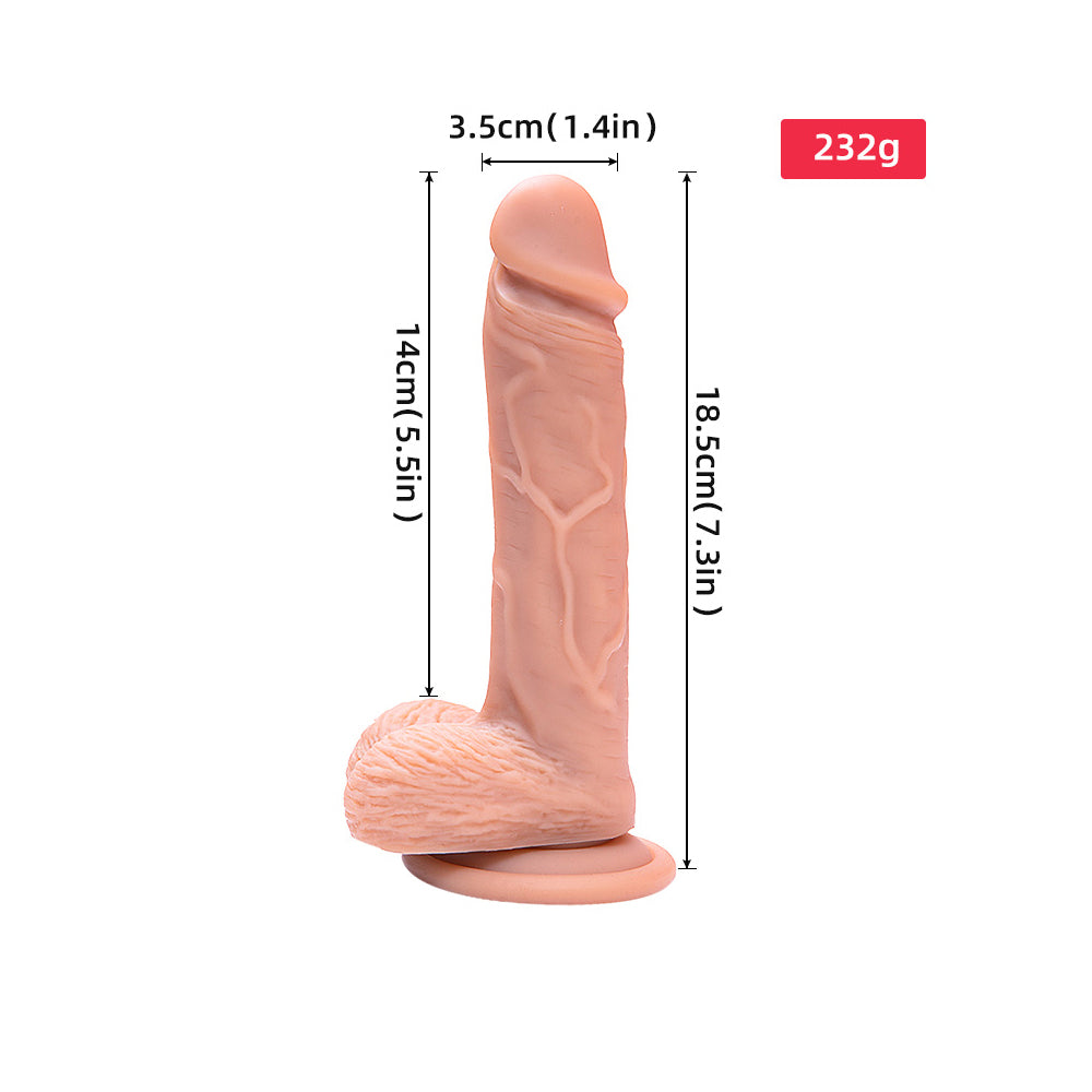Double Free Spins Suction Cup Dildos - Simulation Allovers Dildos