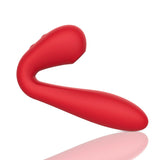 Flexible Pink Vibrating Dildos with Vibrating Suction