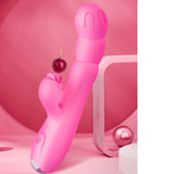 Electric Tongue Vibrator - Female Masturbators Tongue Licking Pink Dildo