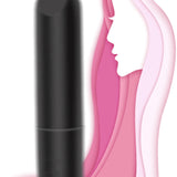 Bullet Vibrator with Angled Tip, Rechargeable Lipstick Vibe with 10 Vibration Modes Waterproof