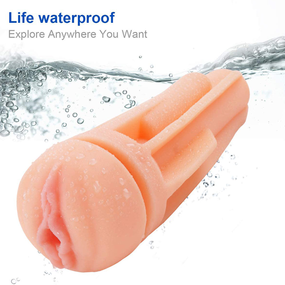 Best Pocket Pussies Silicone Full Wrap Suction Blowjob Simulator-3