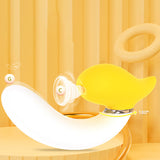 Banana Vibrating Dildos Spin G-spot Suck Telescoping Dildo-5