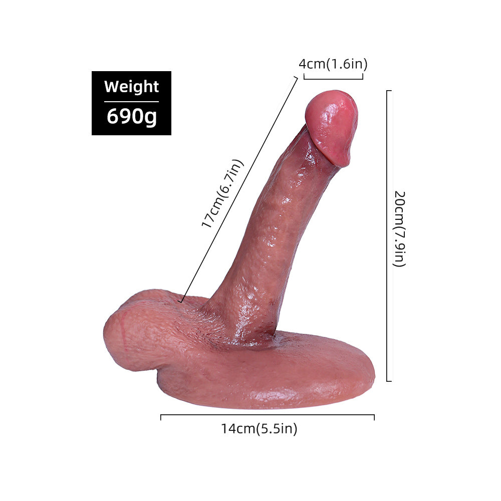 Most Realistic Dildo 8 Inch Dildo Silicone Allovers Dildo