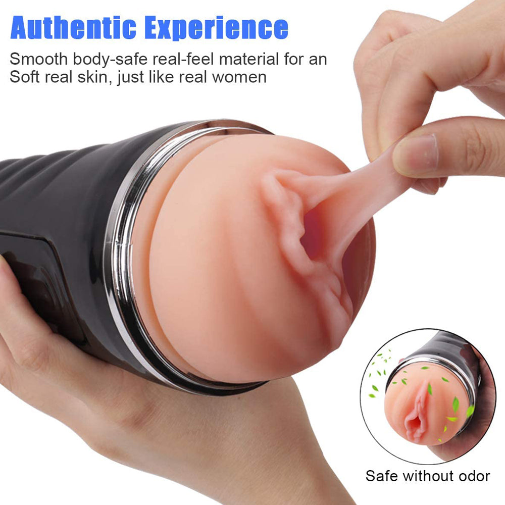 Best Pocket Pussies Silicone Full Wrap Suction Blowjob Simulator-2