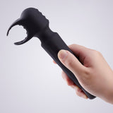 Black Magic Wand Rechargeable Multifunctional Vibration Mode