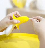 Banana Vibrating Dildos Female Masturbation G-spot Vibrator-2