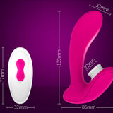 Sucking Vibrating Dildo - Female Vibrator with Vibrating Suction