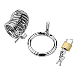 Cock Cage Male Chastity Device Locked Cage Sex Toy for Men