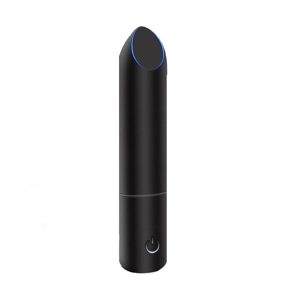 Bullet Vibrator with Angled Tip, Rechargeable Lipstick Vibe with 10 Vibration Modes Waterproof