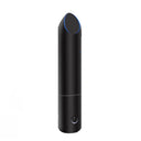 Vibrador bala con punta en ángulo, vibrador labial recargable con 10 modos de vibración, resistente al agua