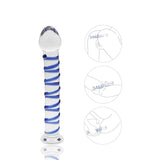 7.67 Inch Crystal Glass Dildo
