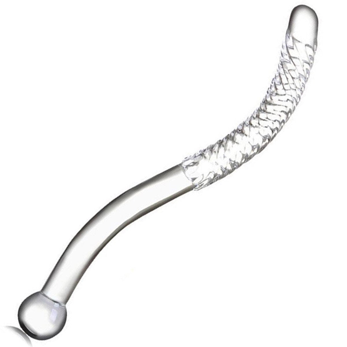 Crystal Glass Pleasure Wand Dildo