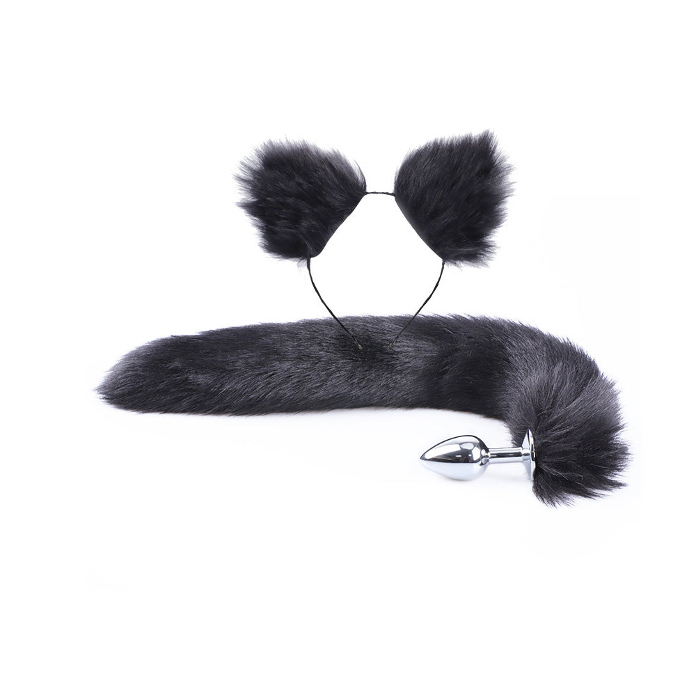 Butt Plug with Tail | Metal Butt Plug Anal Stimulation Toys