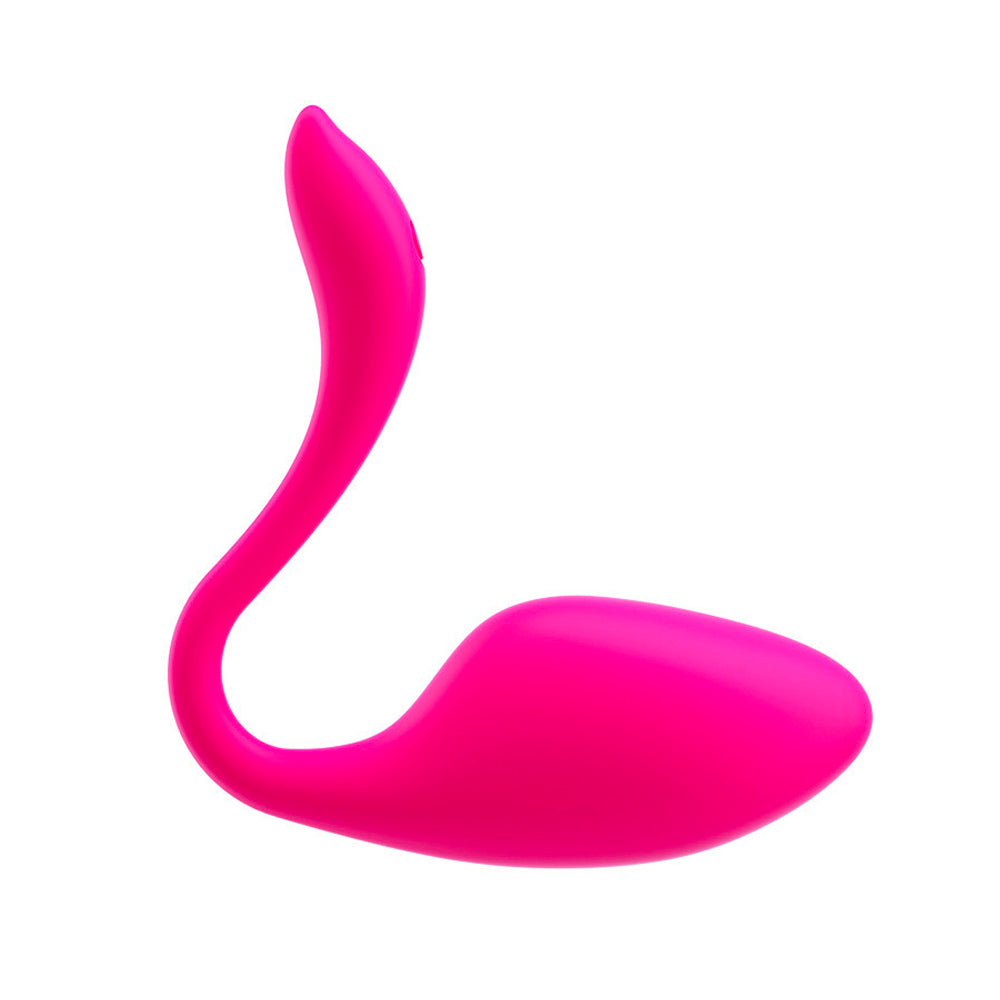 Pink vibrating dildo - bluetooth vibrator Edition